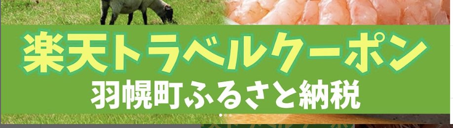 楽天トラベルクーポン返礼品　※羽幌町ふるさと納税