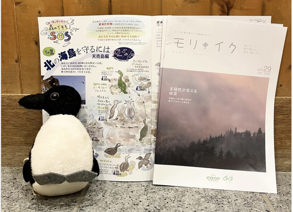 ｢モリイク｣29号　天売島の海鳥　※北海道海鳥センター