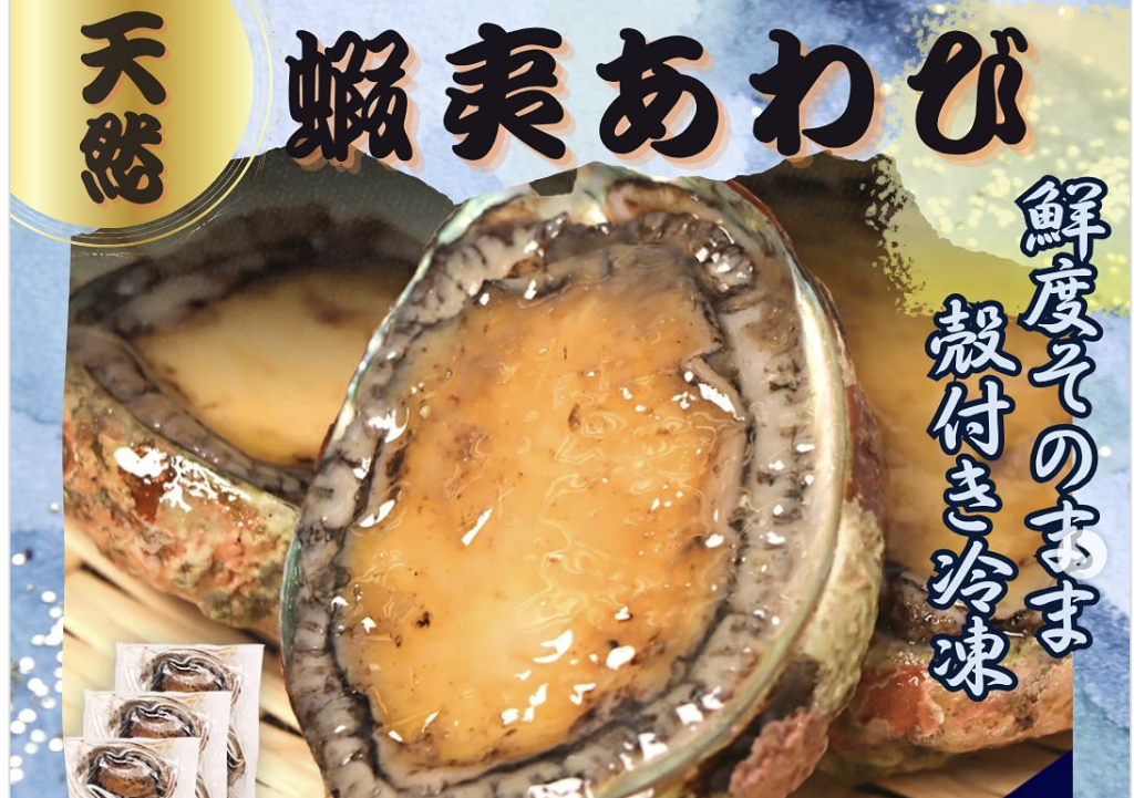 新商品！天売島・焼尻島産天然蝦夷あわび※羽幌町ふるさと納税