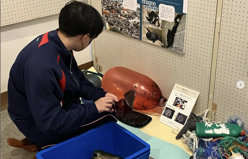 職場体験　※北海道海鳥センター