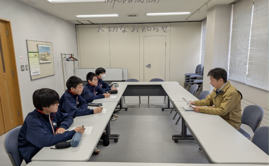 羽幌中学校「キャリア学習」＠羽幌町地域おこし協力隊