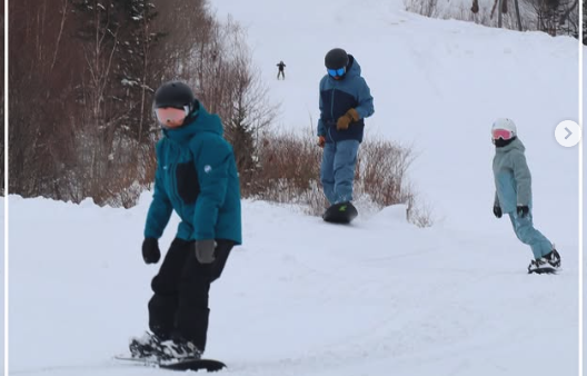 スキー場オープン　@羽幌町