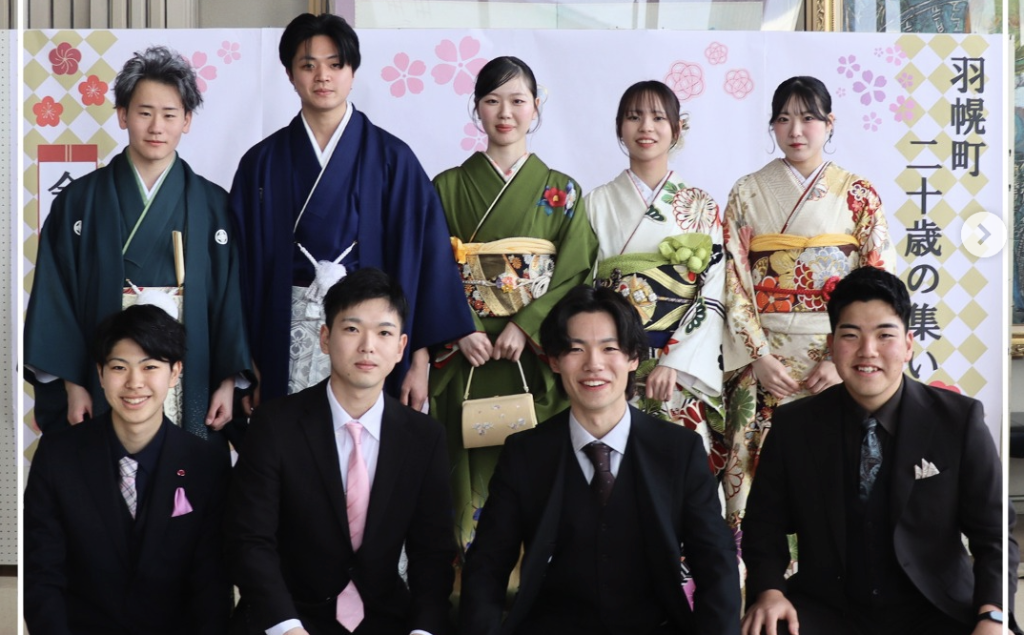 二十歳の集い　@羽幌町