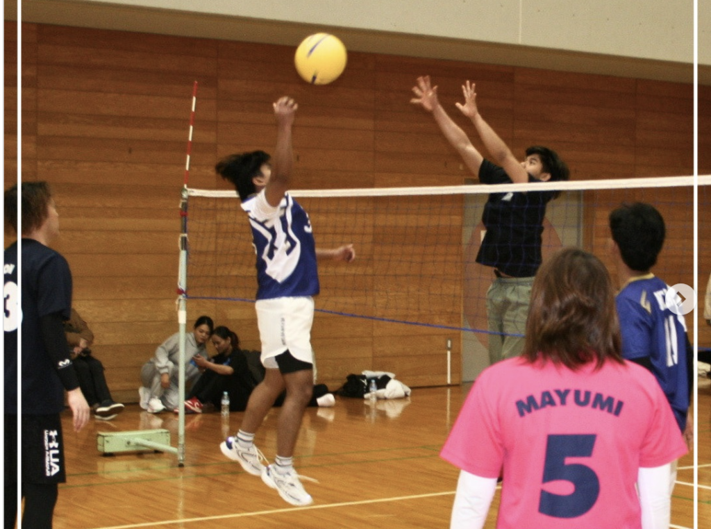 ミニバレーボール交流会　@羽幌町