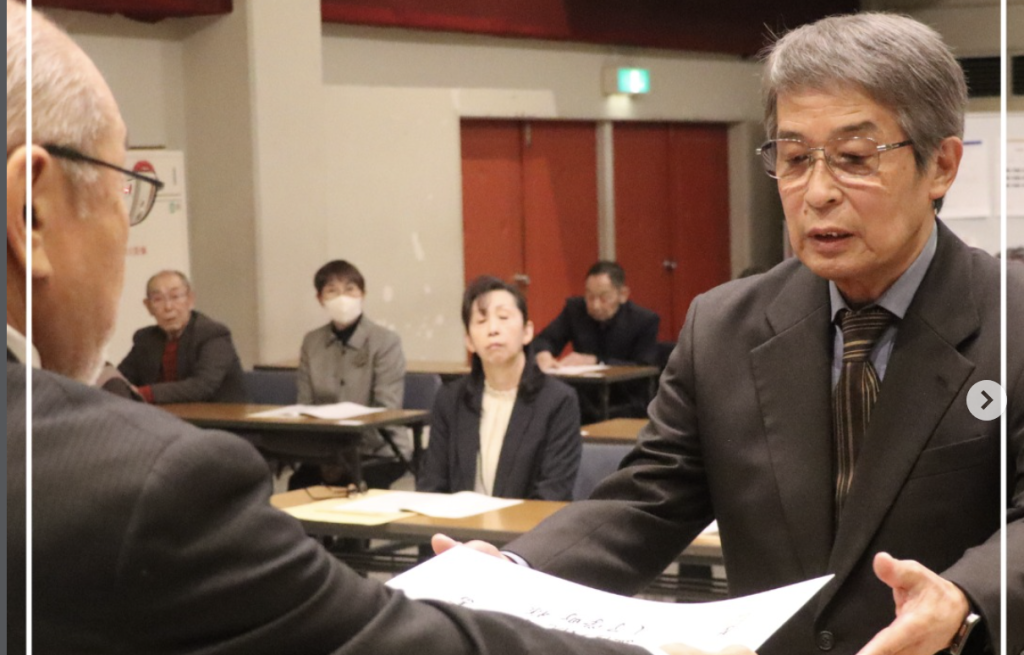 いちい大学の卒業式・修業式　@羽幌町